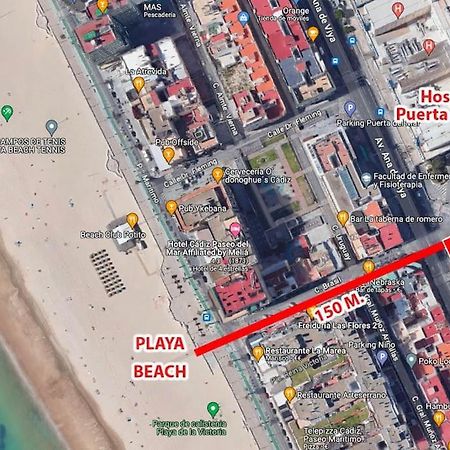 Apartamento Puerta Del Mar Cadiz Bagian luar foto